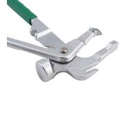 Neumático de rueda de 245 mm para instalar quitar la rueda de martillo verde, alicates de longitud, apriete de peso, pesos de equilibrio de peso - Aleación de acero (1 unidad)
