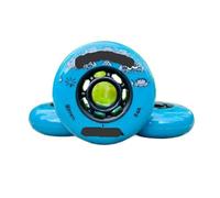 Neumático De Rueda Patinaje 84A 8 Piezas for Ruedas Patines En Línea Para Patin(Blue,76mm)