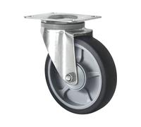 Neumático de TPE sobre llanta de PP, a partir de 2 unid. eurokraft basic, Ø x anchura de rueda 200 x 40 mm