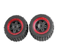 Neumático Goma para SCY 18101PRO 18103PRO 1/18 RC Piezas Repuesto 2 Uds | Piezas de repuesto para automóviles RC, los neumáticos de goma brindan un rodamiento estable Carreras
