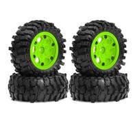 Neumático Goma Rueda Plástico Beadlock 88mm para Axial para SCX10 Pro 1/10 | Piezas coches RC, neumáticos goma blanda ruedas Beadlock que mejoran agarre estabilidad orugas. Carreras