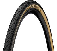 Neumático gravel 700x35c ts continental terra speed protection tlr negro/crema