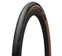 Neumático gravel 700x40c ts hutchinson caracal hardskin tlr negro/marrón bronc