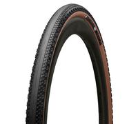 Neumático gravel 700x45c ts hutchinson caracal hardskin tlr negro/marrón bronc