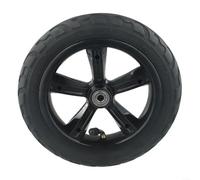 Neumático neumático de 200 x 45 pulgadas rueda de scooter eléctrico 8 x 1 1/4 montaje de rueda completa de goma de butilo tubo interior antichoque absorción silenciosa parte antideslizante