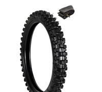 Neumático Neumático Delantero 60/100-14 + Cámara de Aire TR4 Cross Enduro