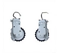 Neumático robótico de barrenda, rueda de vacío robot, para Xiaomi E10 B112 E12 E10C para aspiradora robot mijia 3C, accesorios de movimiento suave (A)