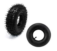 NEUMÁTICO RUEDA GOMA DE MINI QUAD PATINETE SCOOTER ELÉCTRICO MEDIDA 4.10-4" + CAMARA DE AIRE DE 4"