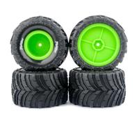 Neumático Ruedas para Small Foot para ARRMA para MJX 1/14 1/16 RC | 96 mm neumáticos de pies pequeños para RC 1/14 1/16, pieza de caucho para un reemplazo confiable. Neumáticos