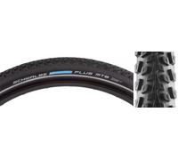 Neumático Schwalbe Marathon Plus MTB 27.5x2.10 E50, Alambre, Negro/Reflectante