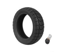 Neumático sin cámara 10x2.75-6.5 con patrón de escudo para optimización de agarre de scooter eléctrico Kukirin G2 (C)