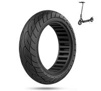 Neumático sólido 10 x 2.125 para patinete eléctrico y scooter eléctrico, neumáticos macizos, antipinchazos, ruedas de 10 pulgadas, repuesto (negro)
