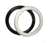 Neumático sólido 40.6 cm 16x1 75 para sillas de ruedas y bicicletas, construido con goma para resistencia a pinchazos y estabilidad en varias superficies (negro)