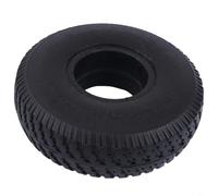 Neumático sólido de 10 pulgadas para scooters de movilidad de carretilla compatible con 4.10/3.50-4 260X85 y 3.00-4 tipos de llantas de goma no deformable