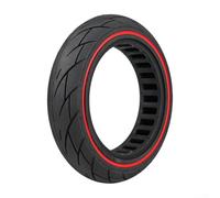 Neumático sólido de 10 pulgadas para Segway NineFor F20/F25/F30/F40 y eficiente (rojo)