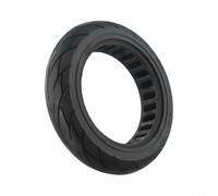 Neumático sólido de 10 x 2.125 pulgadas compatible con Segway para Ninebot F20 F25 F30 para scooter eléctrico F40, reemplazo de rueda de goma a prueba de pinchazos, negro