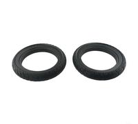 Neumático sólido de 12 1/2 x 2 1/4 57-203 a prueba de pinchazos de goma para reemplazo de scooter de bicicleta eléctrica (2 piezas)