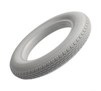 Neumático sólido de 12.5 pulgadas, rueda de goma a prueba de pinchazos de 12 1/2 x 2 1/4 para silla de ruedas de bicicleta eléctrica, repuesto de neumático no neumático 280 x 45 mm (gris)