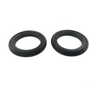 Neumático sólido de 12.5x2.50 57-203 a prueba de pinchazos, reemplazo plano no inflable para scooter eléctrico y bicicleta eléctrica, para rueda de goma de 203 mm (2 piezas)