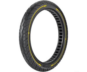 Neumático sólido de 16 x 2.125 a prueba de pinchazos para neumático de bicicleta Rueda de goma no inflable Scooter eléctrico Neumático de repuesto para silla de ruedas Rueda sólida de 16 pulgadas