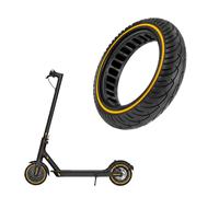 Neumático sólido de 8 1/2 *2.0, neumáticos de nido de abeja de 8,5 pulgadas con círculo amarillo para Xiaomi M365 Pro Pro2 1S, neumático universal para patinete eléctrico, piezas de neumáticos 1Pcs 8.