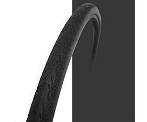 Neumático sólido para bicicleta de 700 x 23 C, neumático de carretera a prueba de pinchazos con anillo de acero, rueda de engranaje fija sin cámara para viajeros urbanos, cubierta exterior de