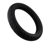 Neumático sólido para coche eléctrico 16 pulgadas 16x2 50 neumático de goma plano anti con patrón de banda de rodadura densa para seguridad y agarre