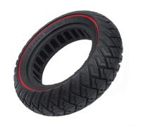 Neumático sólido para scooter de 10 pulgadas 255/80 patrón de ala todoterreno (rojo)