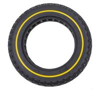 Neumático sólido todoterreno de 10 pulgadas 10 x 2 0 para scooter eléctrico M365Pro, reemplazo perfecto para aventuras todo terreno (amarillo)