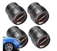 Neumático Valve Stem Covers - Car Wheel Caps, Valve Core Plugs | Leak-Proof Rubber Seal, Hub Stem Protectors for Cycling Use, Vehicle Maintenance, Air Retention, Neutral Accessories, Outdoor Driving