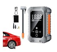 Neumáticos Air Pump, Digital Pressure Gauge Compressor, Small Fast Inflating Pump, Accurate Psi Display Support, Compact Power Function, Mini Air Compressor for Bike Sedan Suv Balls Toys Road Trip