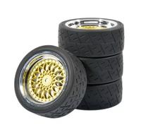 Neumáticos Carretera para Kyosho para Sakura D3 para Traxxas 4Tec 2.0 1/10 Piezas