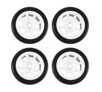 Neumáticos Coche RC Compatible con 3Racing para Sakura M04 M05 4 Uds 1/12 RC Drift Car 58mm Neumáticos Rueda 12mm Hexagonal con Inserto De Esponja