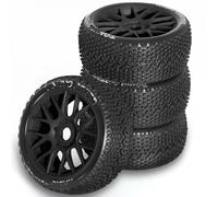 Neumáticos Coche RC Compatible con ARRMA para Talion para Traxxas para Redcat para Losi para Kyosho para HPI para HSP 1/8 RC Todoterreno Ruedas Y Neumáticos para Buggy con Hexágono De 17 Mm.