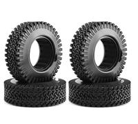 Neumáticos Coche RC Compatible con: AXIAL para SCX10 para Capra para TRAXXAS para TRX-4 para RGT D90 1/10 Piezas Todoterreno para Camión RC Crawler Neumáticos De 1.9" Y 98 Mm
