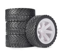Neumáticos Coche RC Compatible con Rolly para HPI WR8 para HSP 94177 para WLtoys 144001 4 Uds 12mm Hex 67mm RC Neumáticos De Goma para Coche Llanta para 1/14 1/10 RC Car