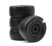 Neumáticos Coche RC Compatible con Traxxas para Slash para Arrma para Senton para HuanQi 727 1/10 Piezas Camión RC De Recorrido Corto 4 Neumáticos De 105 Mm con Hexágono Interior De 12 Mm