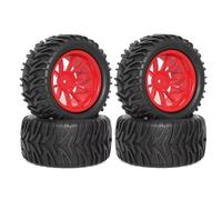Neumáticos Coche RC Compatible con Traxxas para Stampede para Hoss 2WD 4x4 para Rustler para Redcat para Volcano para Blackout Neumáticos para Camión/Coche RC 1/10, Hexágono De 12 Mm