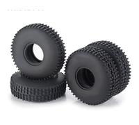 Neumáticos Coche RC Compatible con TRX4-M para Bronco para Defender 1/18 Piezas para Coche RC Crawler 4 Neumáticos De Goma Blanda De 64 X 24 Mm/65 X 20 Mm