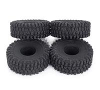 Neumáticos Coche RC Compatible con TRX4-M para Bronco para Defender 1/18 Piezas para Coche RC Crawler 4 Neumáticos De Goma Blanda De 64 X 24 Mm/65 X 20 Mm