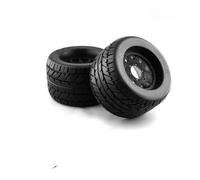 Neumáticos Coche RC para HPI para Redcat para Rovan para Savage 2 Uds 165MM para Monster Truck Llanta De Rueda Juego De Neumáticos 12 14 17mm Hub Hex para Coche Todoterreno RC 1/8(P1)