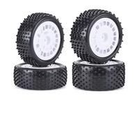 Neumáticos Coche RC para HSP para HPI para Wltoy para Tamiya para TT-02B para DT-02 4 Uds. Rueda Carretera Pegada 88mm para Coche RC 1/10 Llantas Carreras para Rally Bandas Pegamento Montaje(B)