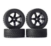 Neumáticos Coche RC para Rolly para HPI WR8 para HSP 94177 para WLtoys 1/14 144001 1/10 4 Piezas 12 Mm Hex 67 Car Neumáticos De Goma Llanta Rueda Coche