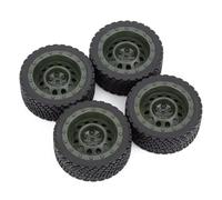 Neumáticos Coche RC para Rolly para HPI WR8 para HSP 94177 para WLtoys 144001 1/14 4 Piezas Negro 12 Mm Hex 67 Neumáticos De Goma para Coche RC Llanta Rueda