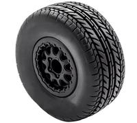 Neumáticos Coche RC para Slash para Arrma para Senton para HuanQi 727 para Vkar para Hpi RC Car 1 Uds 112mm 1/10 Neumáticos De Camión De Recorrido Corto Rueda con Hex. De 12mm(C)