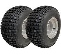 Neumáticos todoterreno con dibujo grueso 18x9.50-8 montados en llantas Wanda P32