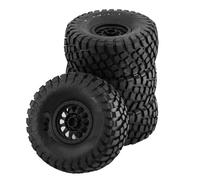 Neumáticos de coche RC Compatible Con ARRMA Para Mojave Para TRAXXAS Para UDR 1/7 RC Car 138 Mm Todoterreno Para Buggy Para Desierto Neumático Camión De Recorrido Corto Rueda Hexagonal De 17 Mm(Black)