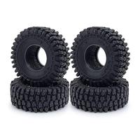 Neumáticos de Coche RC Compatible con Trx4m para Scx24 para Fcx24 para Fcx 1/18 1/24 Pieza De Coche RC Accesorios De Coche RC Diámetro Ancho Neumáticos De Ruedas sobre Orugas De Goma