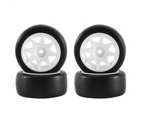 Neumáticos de Coche RC para 3Racing para Sakura M4 M5 para MST para Tamiya M04 M05 Neumáticos De 58 Mm Rueda Hexagonal De 12 Mm con Inserto De Esponja 1/10 1/12 RC Drift Car