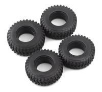 Neumáticos de Coche RC para Axial para SCX10 D90 TF2 para MST para Tamiya 1:10 RC Crawler 4 Uds 1,9 "neumáticos De Goma 105 * 35mm Piezas Repuesto Neumáticos